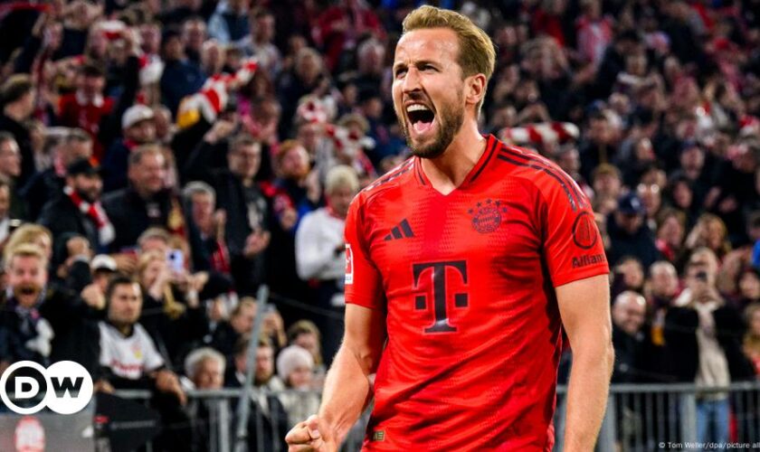 Fußball-Bundesliga: FC Bayern dank Harry Kane auf Kurs