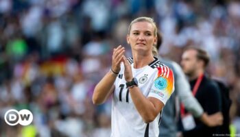 Fußballstar Alexandra Popp - mit vollem Einsatz nach vorn