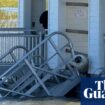 Georgia dock collapse: witness says gangway buckled from ‘too much weight’