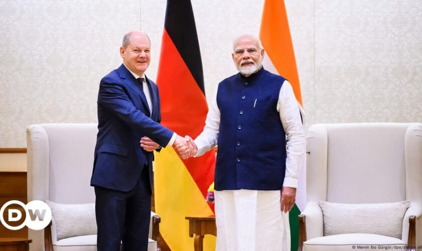 Germany's Scholz, India's Modi meet in New Delhi