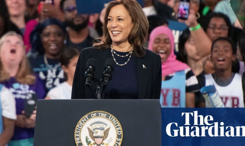 Harris campaigns in Philadelphia with promise to win presidential election