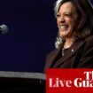 Harris heads to Philadelphia and Trump gears up for Madison Square Garden rally –live