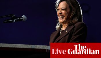 Harris heads to Philadelphia and Trump gears up for Madison Square Garden rally –live