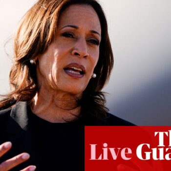 Harris sidesteps questions on Netanyahu and taxing the rich; Georgia’s top court reinstates abortion ban – US elections live