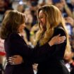 Harris torches Texas abortion ban at rally with Beyonce