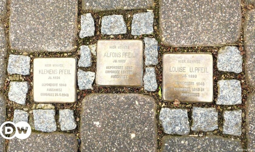 Holocaust victims memorial stones stolen in German town