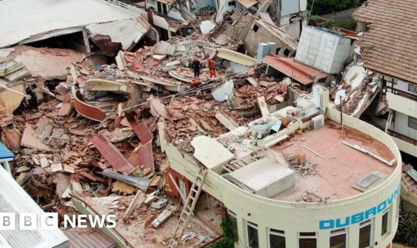 Hotel collapse in Argentina kills one, say reports