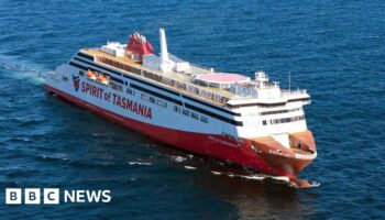 Huge Australian 'fiasco' ship to be mothballed in Edinburgh