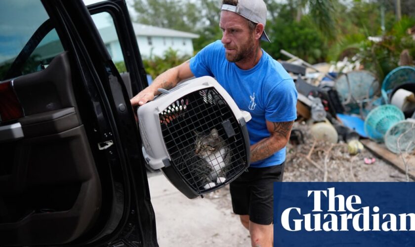 Hurricane Milton closes in on Florida as state reels from ‘unspeakable tragedy’ of Helene