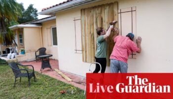 Hurricane Milton live updates: millions in Florida told to leave their homes amid threat to life warning