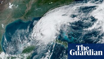 Hurricane Milton: tropical storm-force winds reach Florida before ‘storm of the century’