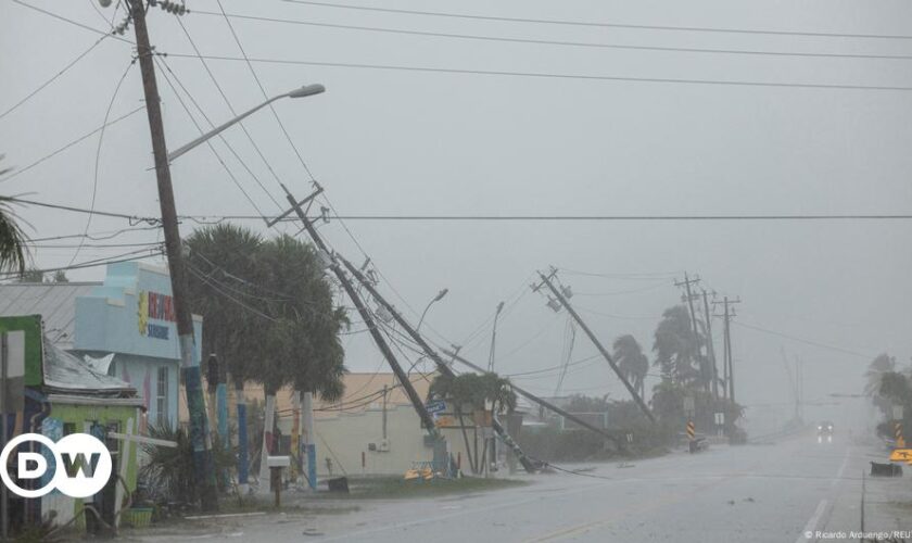 Hurrikan "Milton" wütet über Florida