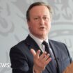 I had plans to sanction Israeli ministers before election, Cameron tells BBC