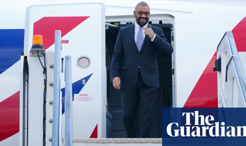 James Cleverly spent £655 a head on in-flight catering for one-day trip to Rwanda