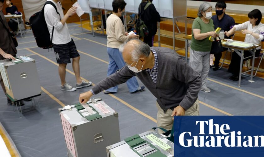 Japan’s ruling coalition to lose majority in election, national broadcaster says