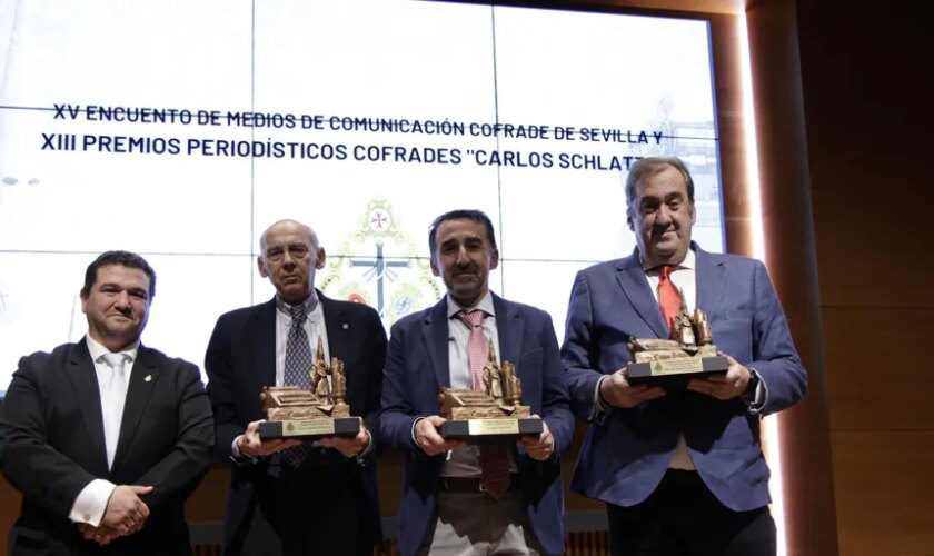 José Gómez Palas y Juan Manuel Serrano reciben el premio periodístico de la Milagrosa