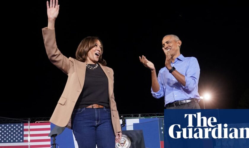 Kamala Harris and Barack Obama share stage for first time | First Thing