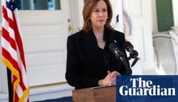 Kamala Harris denounces Trump as ‘fascist’ who wants ‘unchecked power’