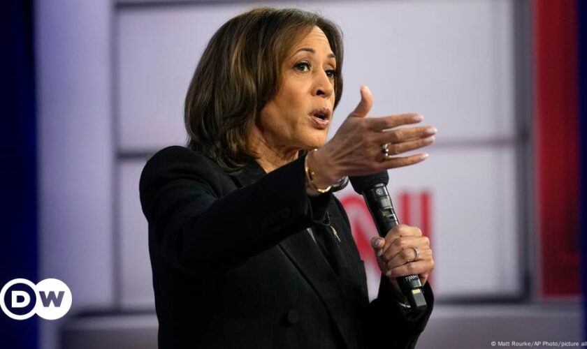 Kamala Harris says she believes Donald Trump is a fascist