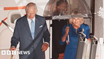 King lands in Sydney on historic tour of Australia