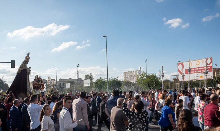 La Virgen del Amor regresa a la parroquia de San Isidro Labrador