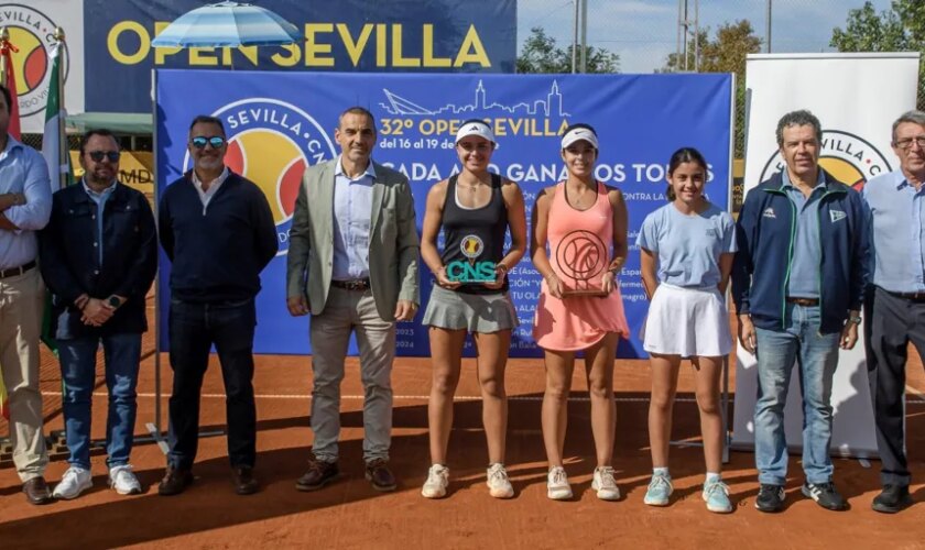 La cordobesa María José Luque, campeona del 32º Open de Sevilla de tenis Memorial Ricardo Villena