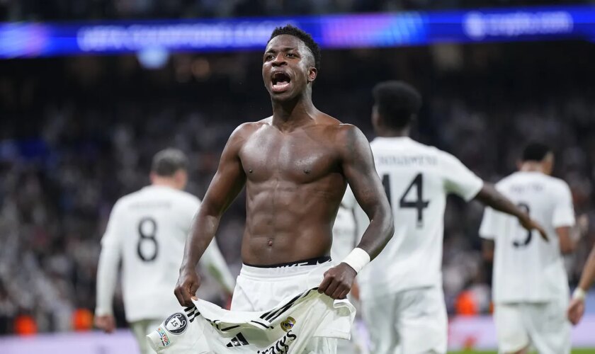 La historia derrota al juego en el Bernabéu con un Vinicius imparable ante el Dortmund