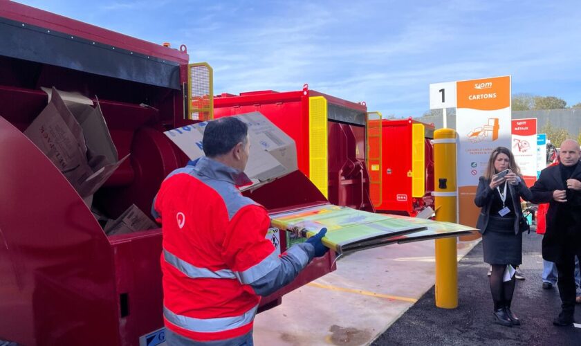 La plus grande déchèterie-ressourcerie d’Île-de-France a ouvert ses portes sur le plateau de Saclay