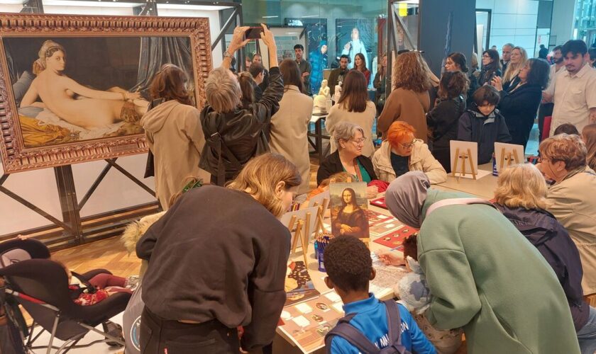 Le Louvre s’invite au centre commercial de Villeneuve-la-Garenne : « On fait sortir la culture du musée »