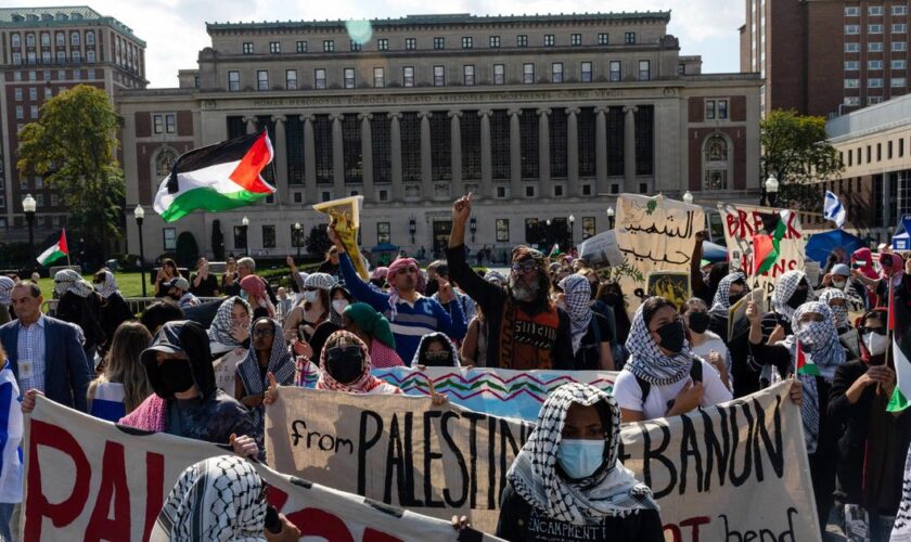 «Le campus est incroyablement polarisé» à l’Université Columbia à New York, la guerre des nerfs entre pro et anti-Israël continue