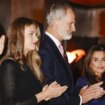 Los vestidos de la Reina Letizia, la Princesa Leonor y la Infanta Sofía en el concierto de los Premios Princesa de Asturias