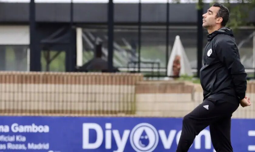 Manu González, entrenador de Las Rozas: «Desde que salió la bola del Sevilla no hemos vuelto a ganar»