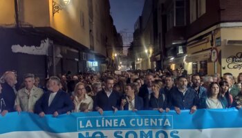 Marcha histórica en La Línea para exigir ante la Verja un trato singular