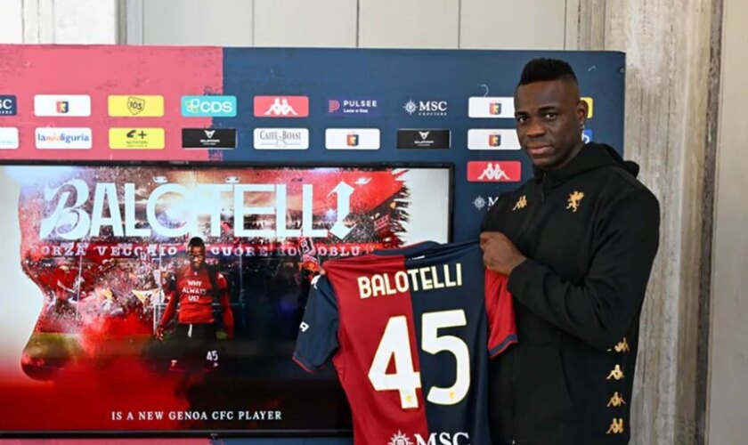 Mario Balotelli vuelve a casa: firma por el Génova