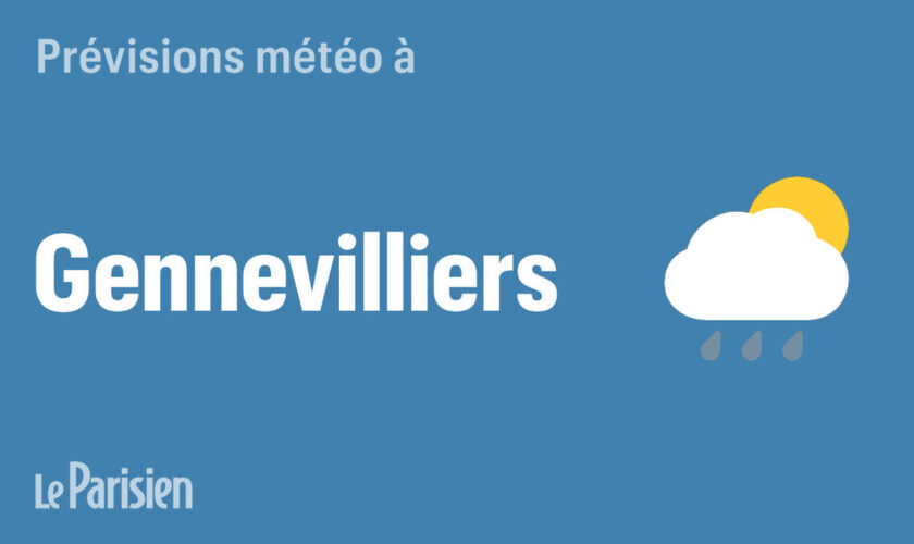 Météo à Gennevilliers