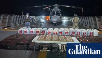 Mexico navy seizes more than eight tonnes of elicit cargo in record drugs bust