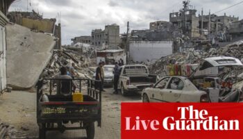 Middle East crisis live: Biden expected to hold call with Netanyahu; family of nine reportedly killed in northern Gaza