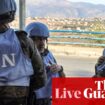 Middle East crisis live: EU chief says Israel firing on peacekeepers ‘not acceptable’; UN says personnel in Lebanon ‘increasingly in jeopardy’