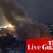 Middle East crisis live: Hezbollah rockets target Tel Aviv base after Israel strikes Beirut