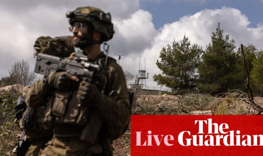 Middle East crisis live: UN peacekeepers to remain in Lebanon after warning from Netanyahu to withdraw