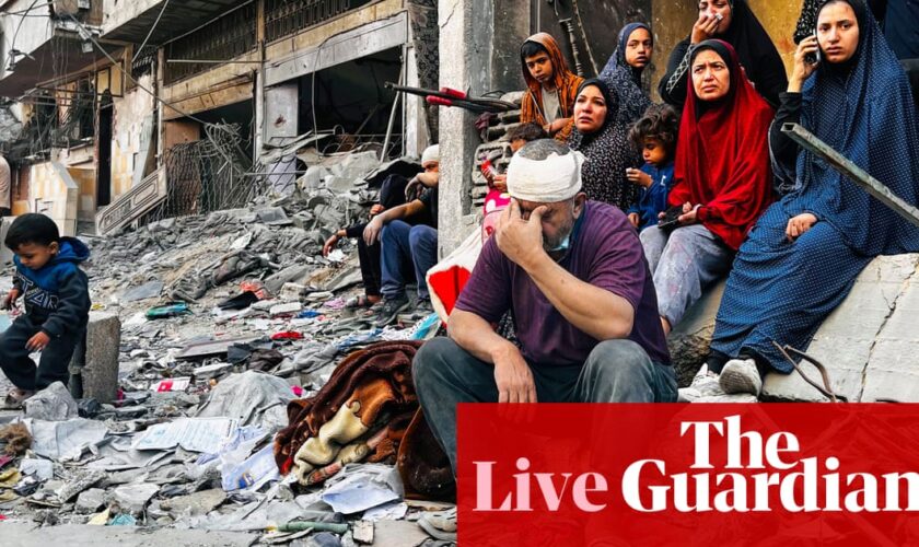 Middle East live: humanitarian system in Gaza will collapse if Unrwa is unable to operate, warns Unicef