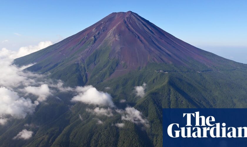 Mount Fuji snowless for longest time on record after sweltering Japan summer