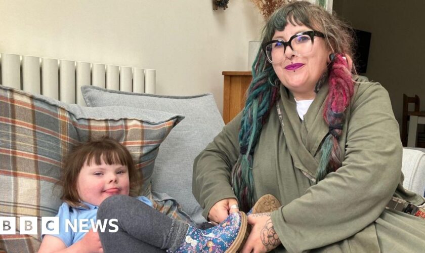 Mum felt pushed to abort baby with Down's syndrome