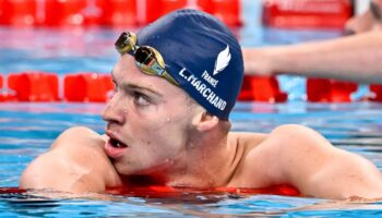 Natation: victoire et record de France du 400m 4 nages pour Léon Marchand à Incheon