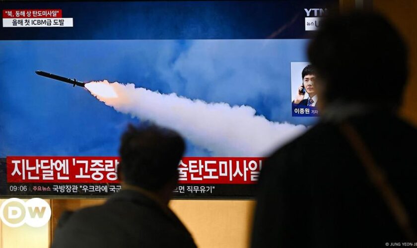 North Korea fires ballistic missile toward sea