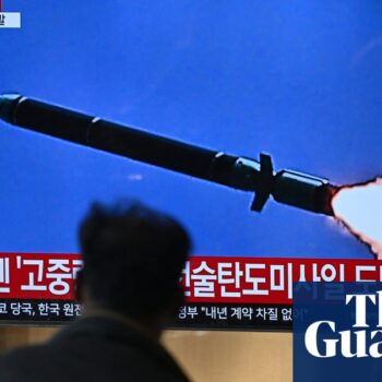 North Korea missile reaches record height in apparent ICBM test