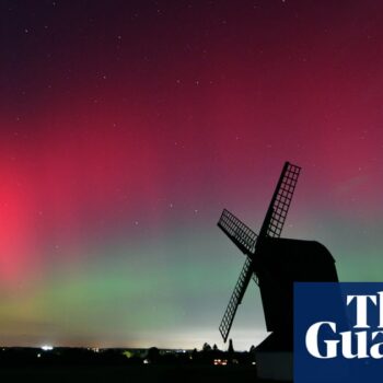 Northern lights seen across parts of England