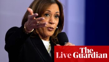 Obama and Springsteen to join Harris rally as Trump hits back at ‘fascist’ claim – US politics live