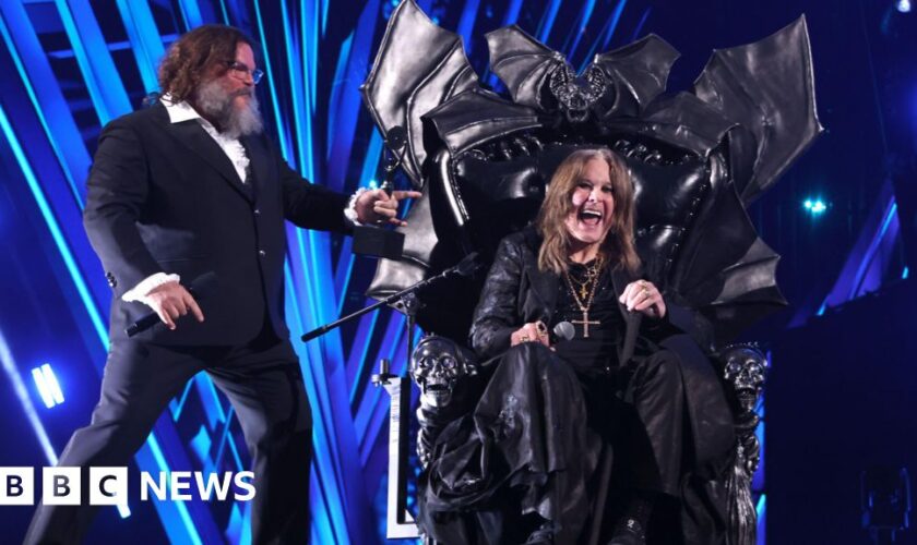 Ozzy Osbourne inducted into Rock and Roll Hall of Fame