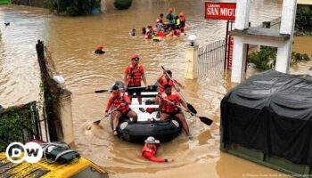 Philippines: Tropical storm Trami leaves more than 20 dead